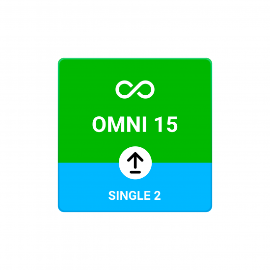 License Upgrade | SINGLE 2 => OMNI 15