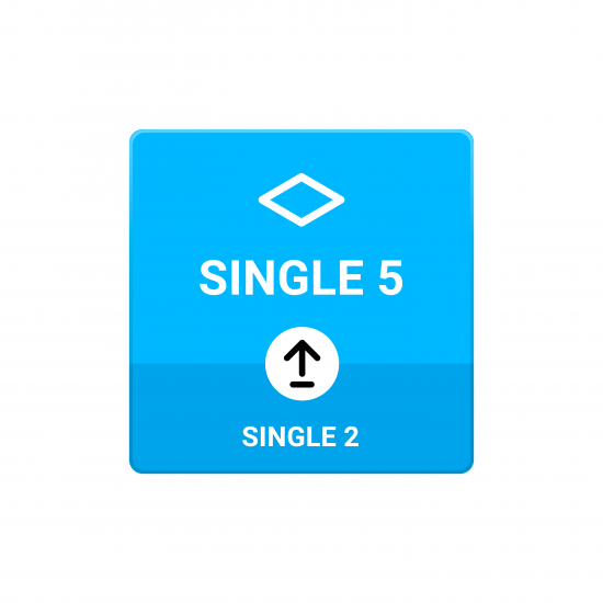 Mise à niveau de licence | SINGLE 2 => SINGLE 5