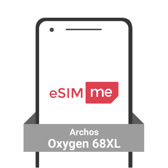 eSIM.me Card for Archos Oxygen 68XL