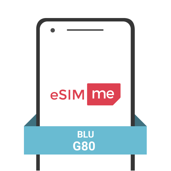 eSIM.me Card for BLU G80