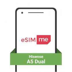 eSIM.me Card for Hisense A5 Dual