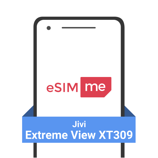 eSIM.me Card for Jivi Extreme View XT309
