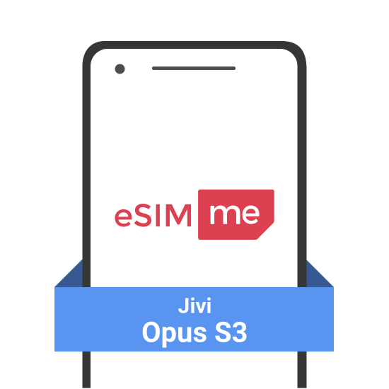 Cartão eSIM.me para Jivi Opus S3