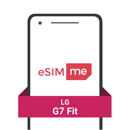 eSIM.me Card for LG G7 Fit