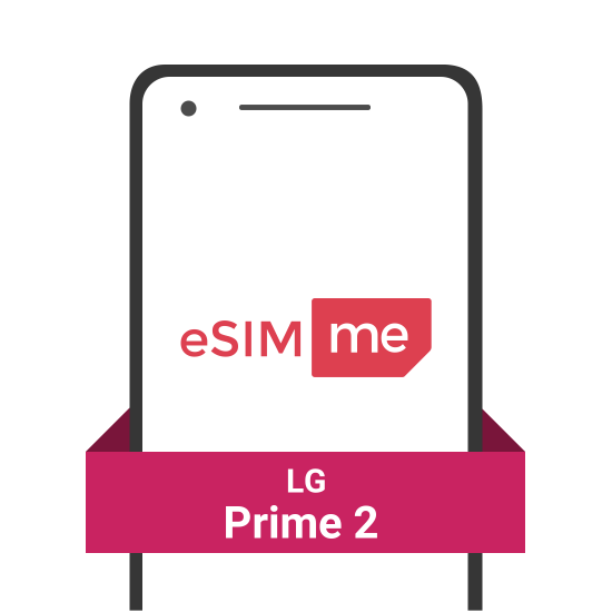 eSIM.me Card for LG Prime 2