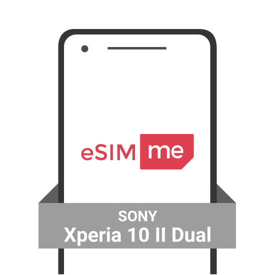 eSIM.me Card for SONY Xperia 10 II Dual